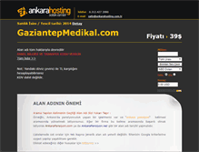 Tablet Screenshot of gaziantepmedikal.com